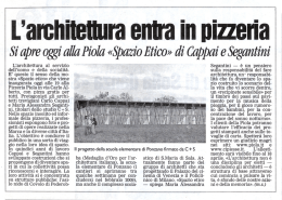 L`architettura al servizio dell`uomo e della socialit&agrave;