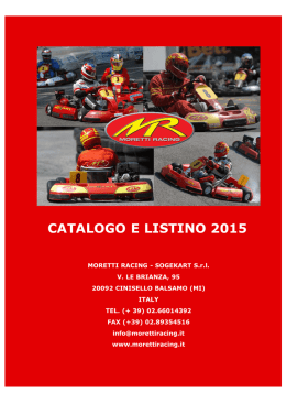 Scarica il catalogo in pdf