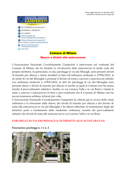 Milano - Associazione Nazionale Coordinamento Camperisti