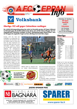 Junioren - AFC Eppan Homepage