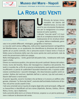 LA ROSA DEI VENTI - Museo del Mare di Napoli