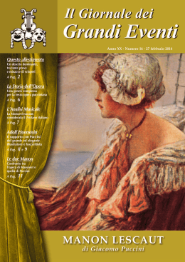 Manon Lescaut - ilgiornalegrandieventi.it