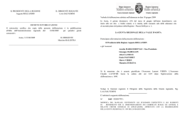 1665 Verbale di deliberazione adottata nell`adunanza in data 19