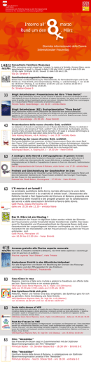 Il depliant informativo