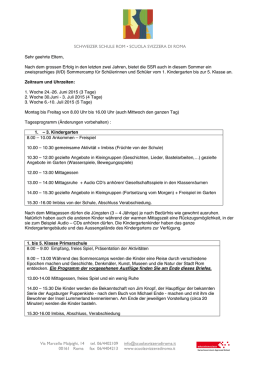 informativa centro estivo aprile 2015