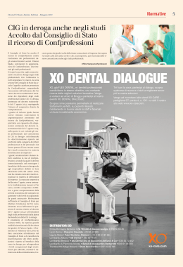 XO DENTAL DIALOGUE - Dental Tribune International