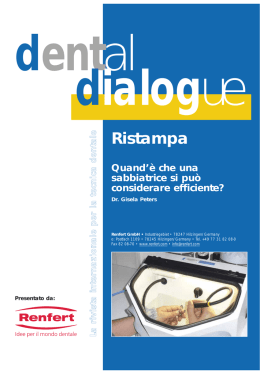 dental dialogue Ristampa Quand`&egrave; che una