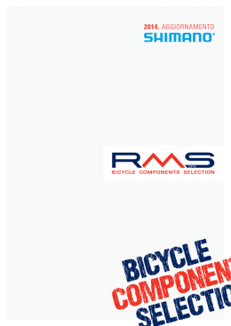 nel nuovo catalogo Shimano