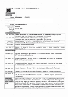 DESOGUS MARCO - Universit&agrave; degli studi di Cagliari.