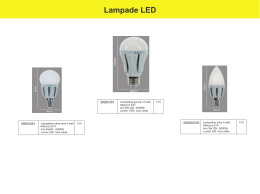 Lampade LED bispina 12 volt