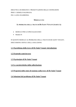 Il problema della trave di de Saint Venant[part_1A].