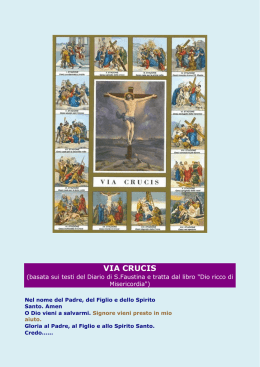 VIA CRUCIS - Divina Misericordia Cammara
