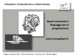 presentazione : ambienti virtuali e 3d