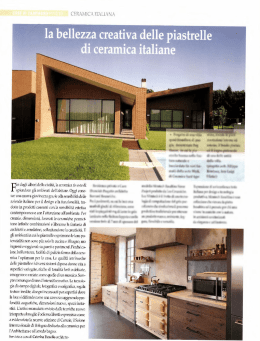 la bellezza creativa delle piastrelle di ceramica italiane