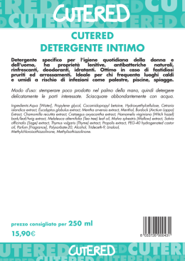 CUTE RED DETERGENTE INTIMO