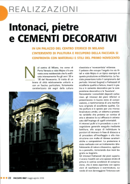 Milano - Vitali 1 (Facciate M&T)