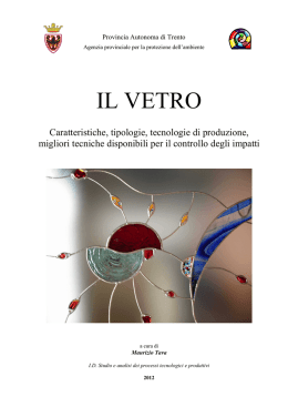 il vetro - sito - Agenzia provinciale per la protezione dell`ambiente