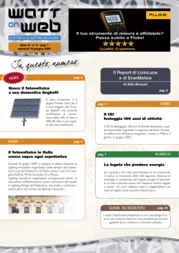 Il Report di LivinLuce e di EnerMotive