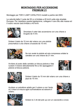 MONTAGGIO PER ACCENSIONE PREMIUM 21