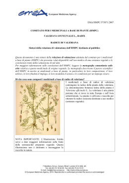 Valeriana officinalis - European Medicines Agency