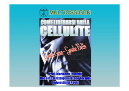 Come liberarsi dalla cellulite - Società Scientifica di Ossigeno