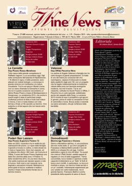 WineNews - Appunti di Degustazione - n. 119