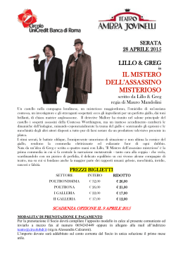 Lillo & Greg - Circolo UniCredit Banca di Roma