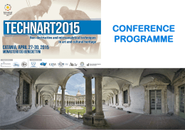 programme - Technart 2015