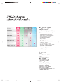 IPSE 4 C - Evoluzione Energia