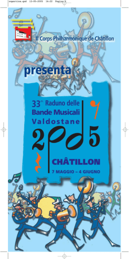 Palais Saint-Vincent - Corps Philharmonique de Ch&acirc;tillon