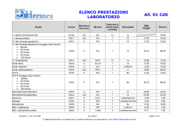 scarica l`elenco delle prestazioni  - Hermes
