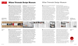 Milano Triennale Design Museum Milan Triennale Design