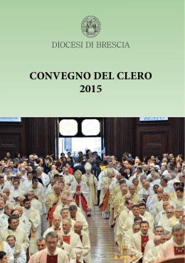 CONVEGNO DEL CLERO 2015