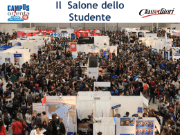 Diapositiva 1 - Salone dello Studente
