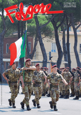 N. 6 Giugno 2014 Organo ufficiale dei paracadutisti d`Italia Come