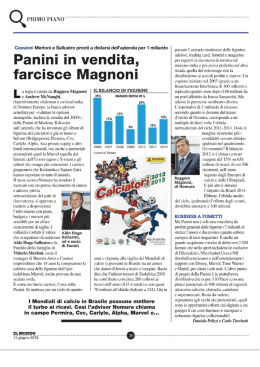 Panini in vendita,