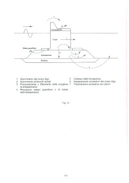 Costruzione dighe a parete verticale