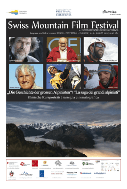 &bdquo;Die Geschichte der grossen Alpinisten&ldquo; | &ldquo;La saga dei