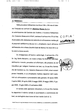 Scarica allegati: perizia on-line