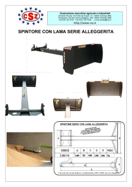 SPINTORE CON LAMA SERIE ALLEGGERITA