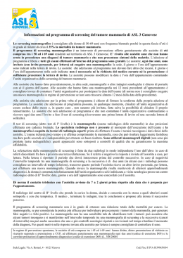 Informazioni Mammo per sito