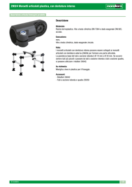 29024 Morsetti articolati plastica, con dentatura interna