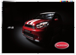 Microcar M8 italia traz.indd