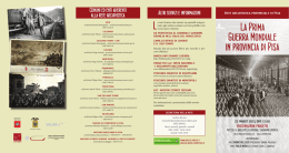 depliant della mostra