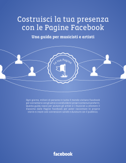 Costruisci la tua presenza con le Pagine Facebook