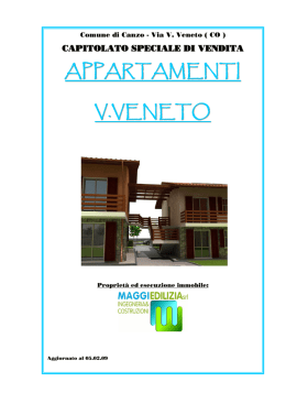 Visualizza capitolato