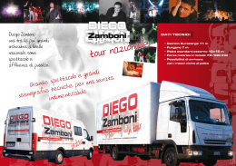 tour nazionale - Zamboni, Diego