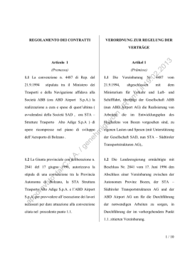 Verordnung zur Regelung der Vertr&auml;ge