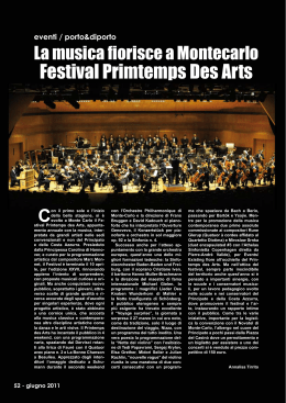 Festival Primtemps Des Arts - Printemps des Arts de Monte