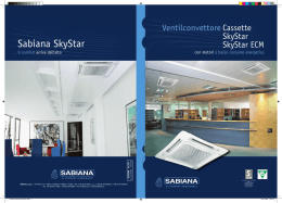 Ventilconvettore Cassette SkyStar SkyStar ECM